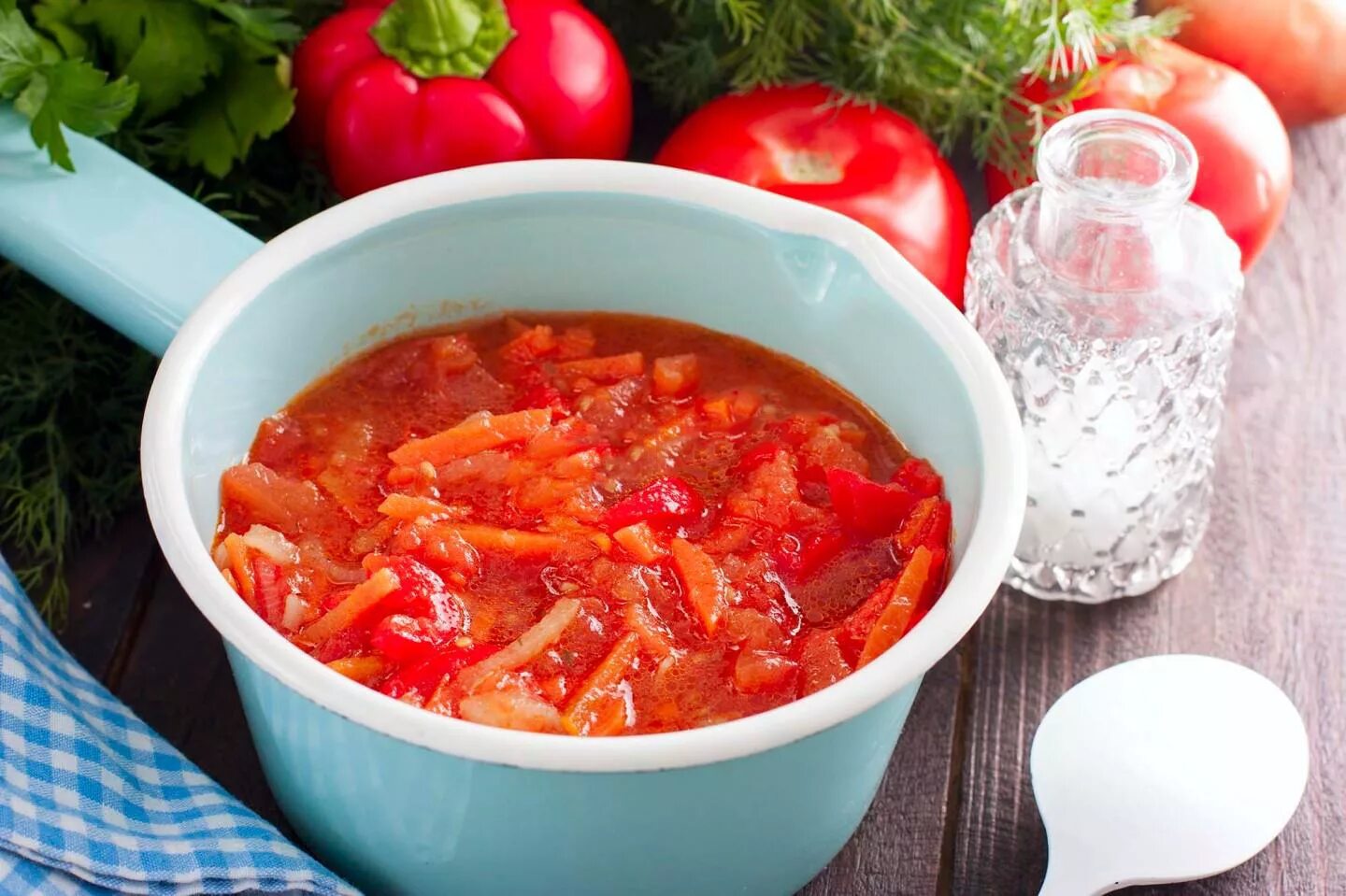 Рецепт лечо из перцев и моркови