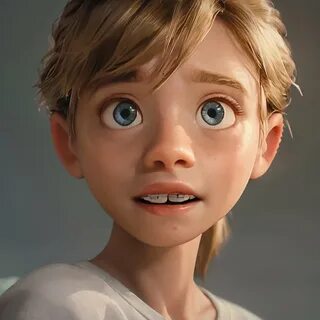 Riley from Inside Out 2 image created by Tomorrowland Tensor.Art.