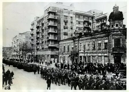 Первая оккупация ростова дата