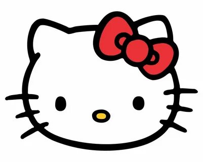 Hello Kitty Head Hello Kitty Картинки, Hello Kitty День Рождения, Черные Об...