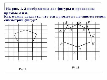Провести ось симметрии между собаками
