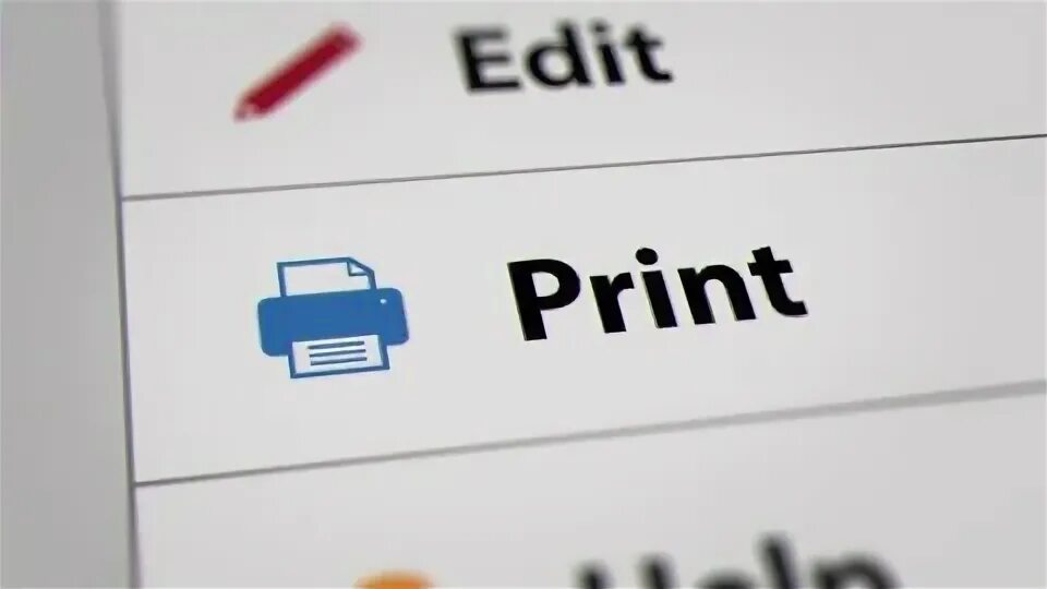 Click print. Click print