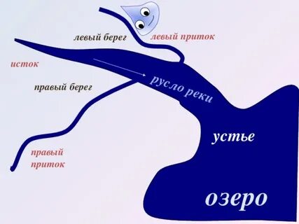 Где находится левый берег