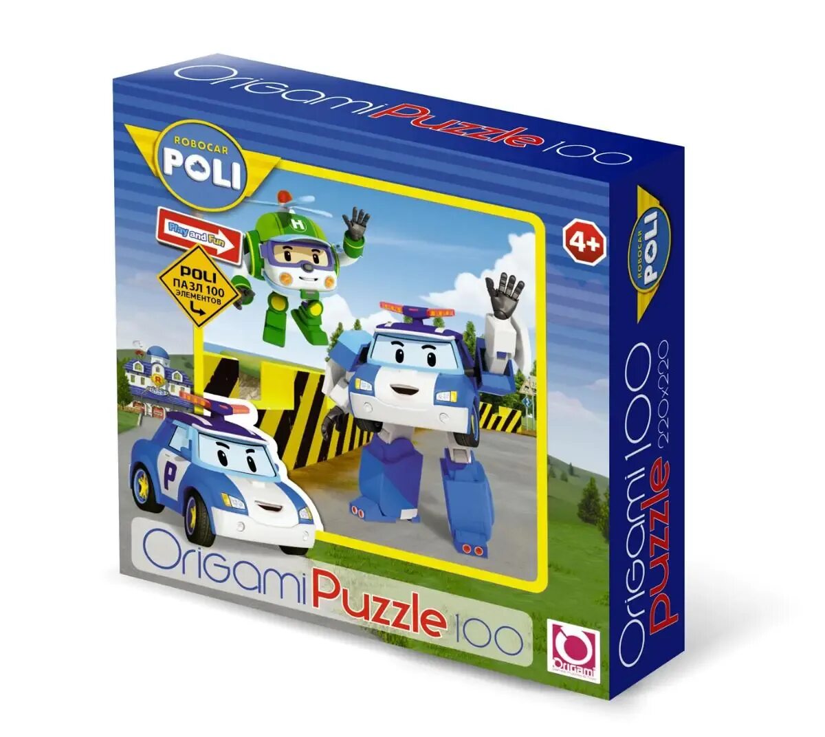 Головоломки поли. Робокар Поли. Пазл Origami Robocar Poli (05895), 100 дет.. Пазл по Робокар Поли. Закажи пазл Робокар Поли.