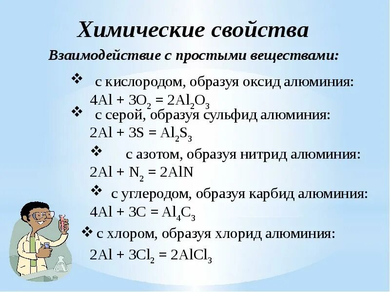 Напишите уравнения реакции взаимодействия алюминия с кислородом. Химические свойства алюминия уравнения реакций. взаимодействие алюминия с кислородом. химические свойства алюминия реакции с простыми веществами. химическая реакция алюминия с кислородом.