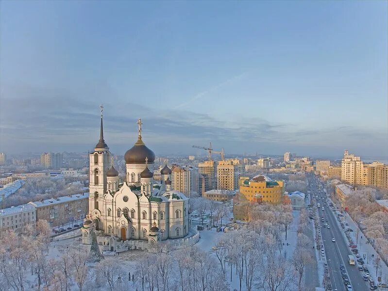 Донецк храм Благовещения. Voronezh net