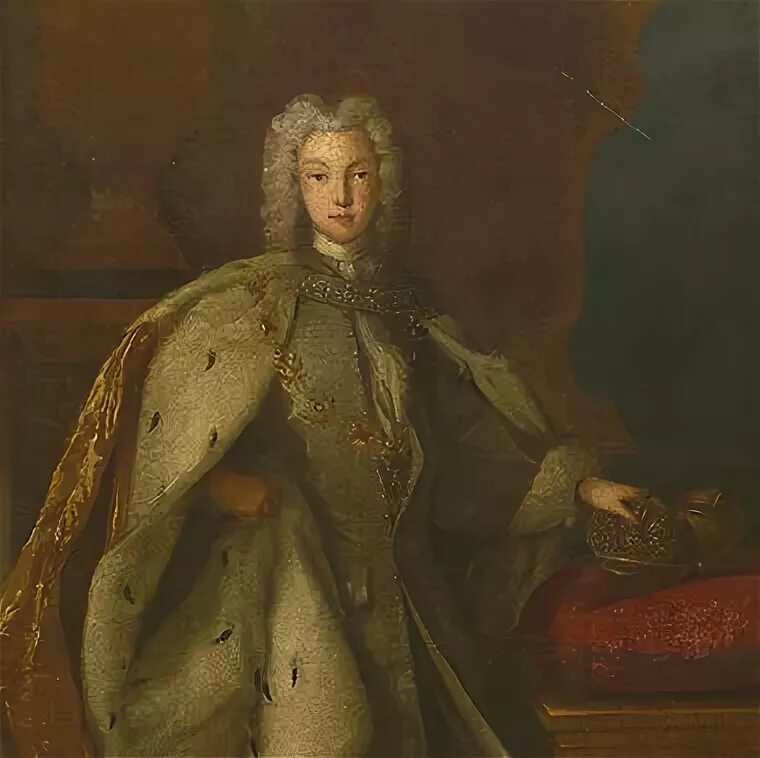 Племянник петра 2. Людден портрет Петра II.