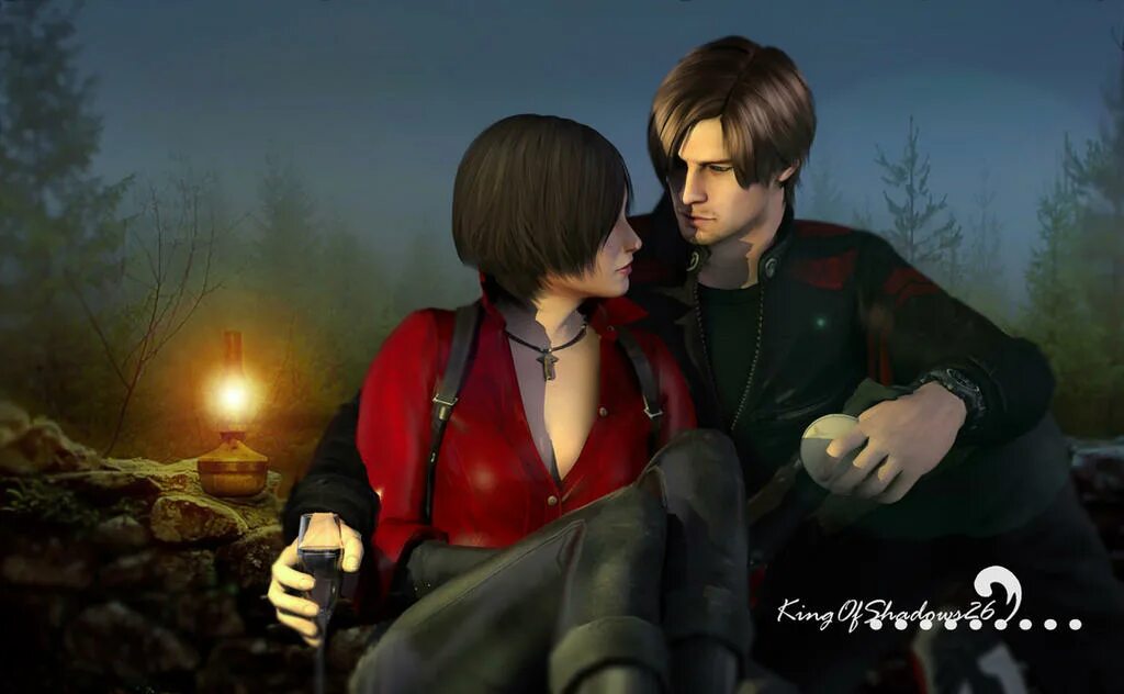 Leon and ada. Ada wong and leon kennedy.