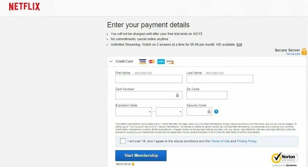 Enter card number