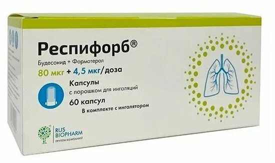 Применение респифорб комби. Респифорб 160 мкг +4.5 мкг 120 капсул. Респифорб Комби 400/12 капсулы. Респифорб Комби 160+4.5. Респифорб Комби аналоги.