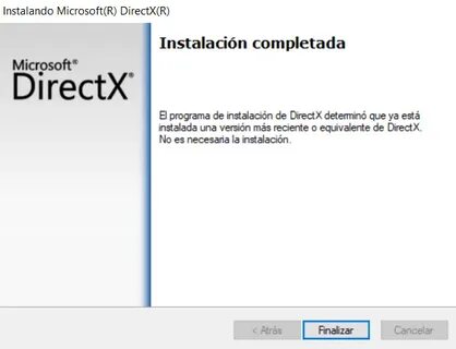 Установщик библиотек directx