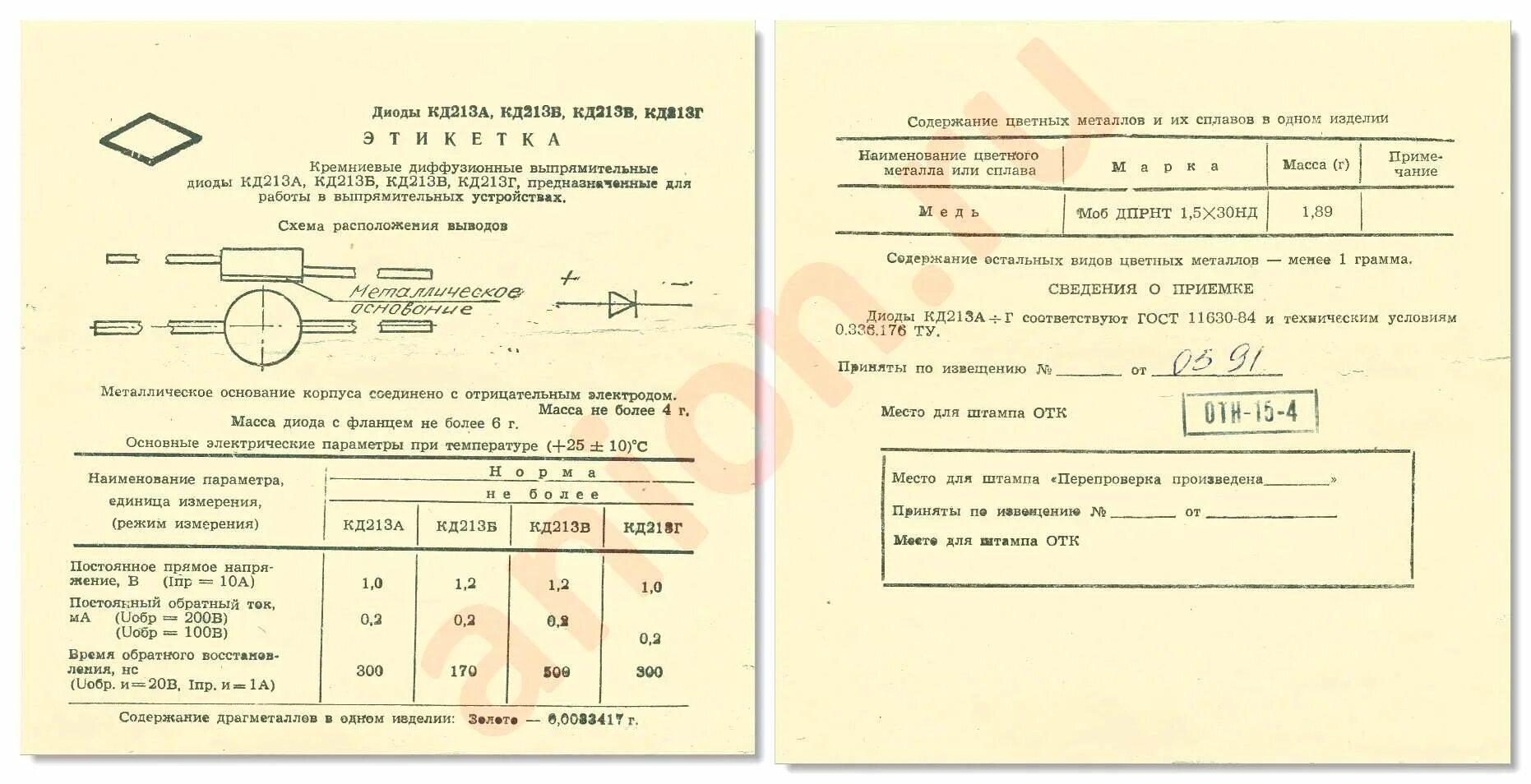Диод содержание. Диод 2д213а технические характеристики. диоды кд213, 212. кд213а характеристики диода. кд209а, диод выпрямительный.