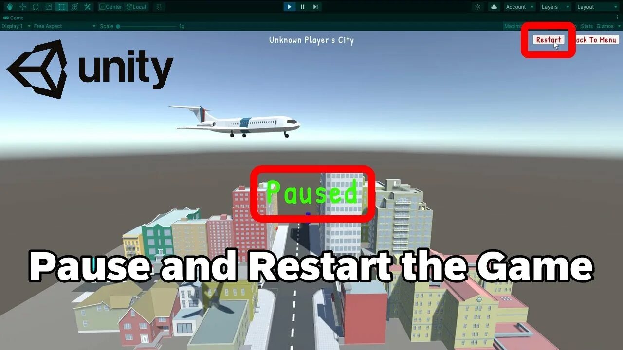 Пауза в unity. Пауза в юнити. кнопка restart unity. меню паузы unity. рестарт гейм.