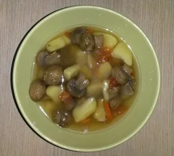 Суп с шампиньонами без мяса