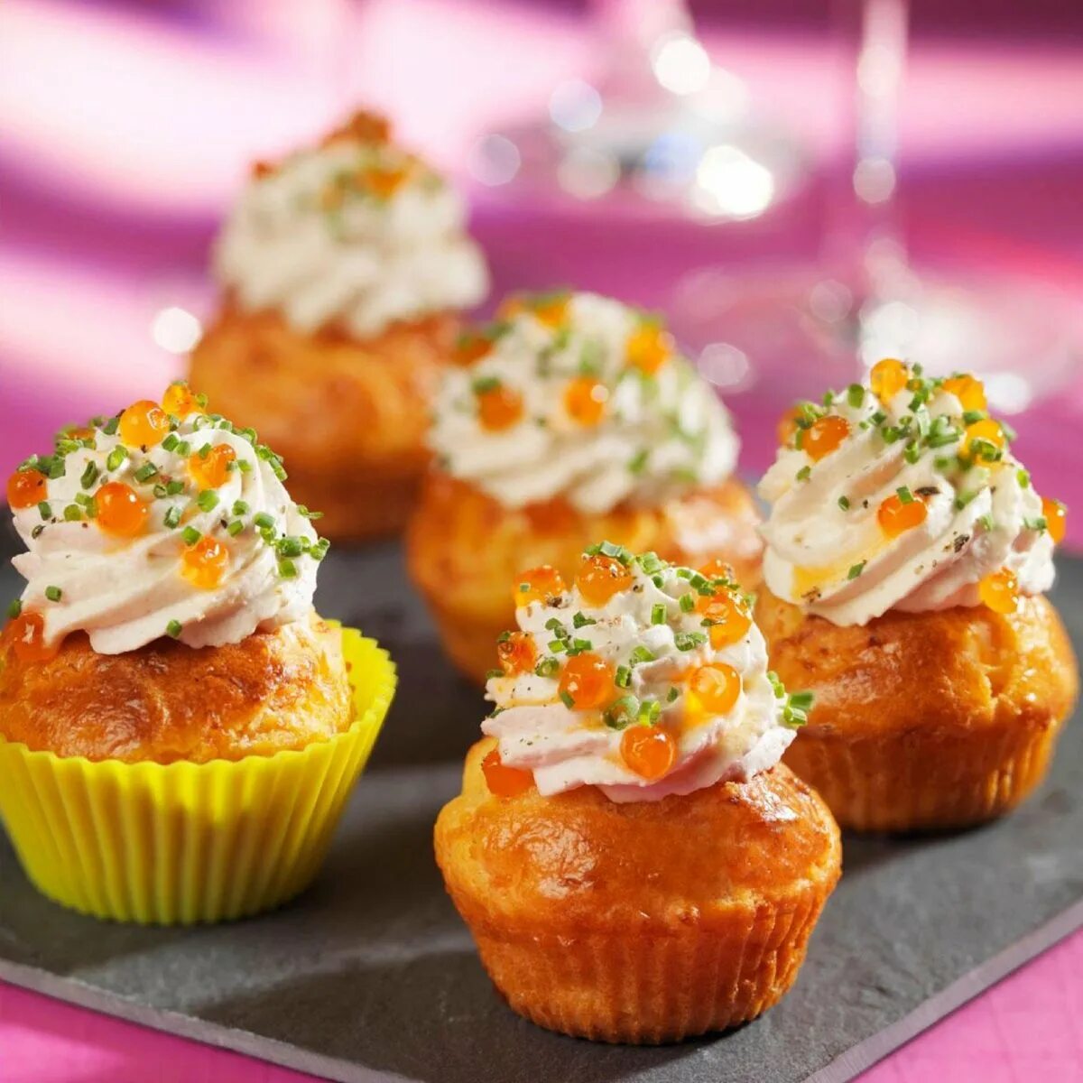 несладкие капкейки