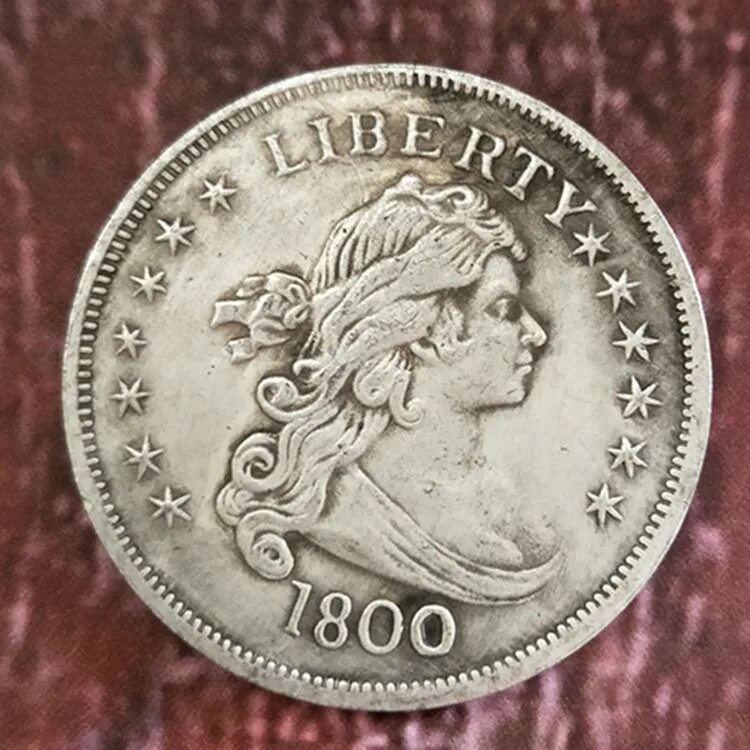 Либерти 1800. Монета 1796 United States of America. Монета Либерти. USA Dollar Coins.