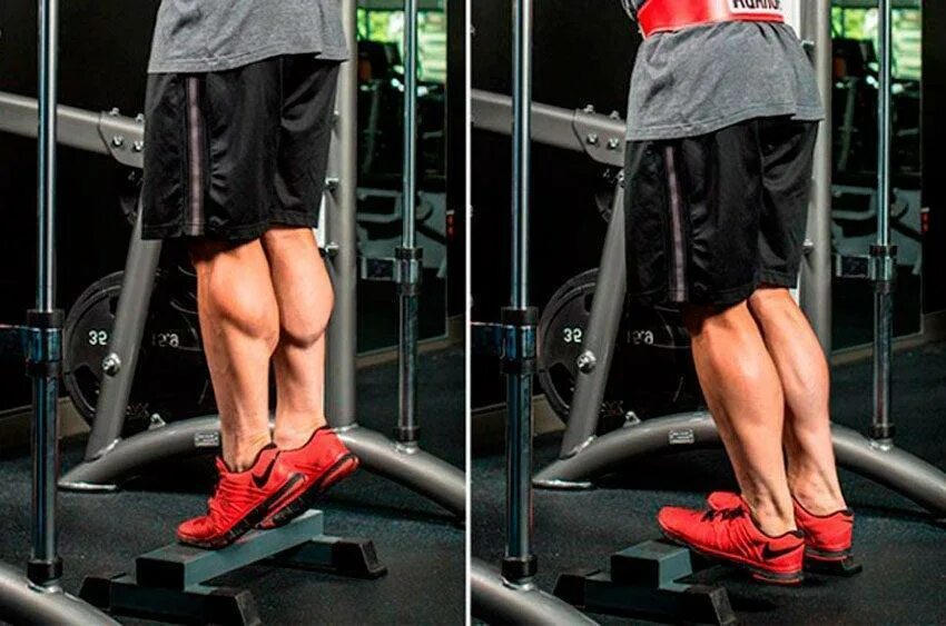 Сильные и быстрые ноги. Упражнения на икроножные мышцы в тренажерном зале. Упражнение для икроножных мышц подъем на носки. Икроножные мышцы подъем на носки стоя. Impulse sl7032 икроножные стоя.
