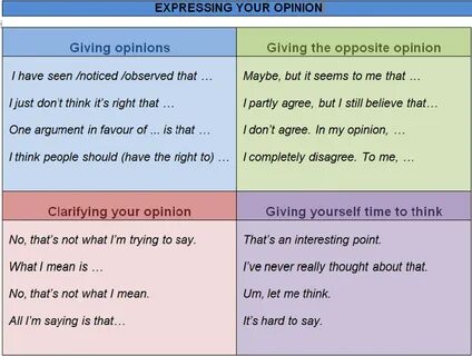 Expressing preferences and recommending 8 grade