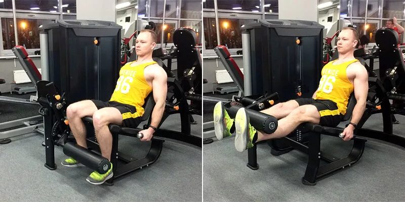 Разгибание ног в тренажере сидя. Тренажер техноджим разгибание бедра. Тренажер техноджим разгибание бедра. Разгибание бедра в тренажере техника. Hoist roc-it rs- 1402.