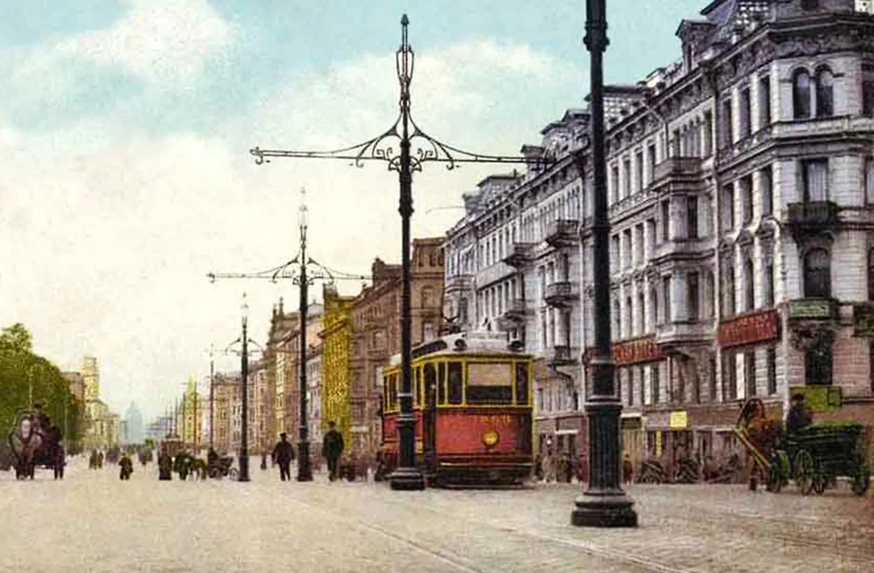 Невский проспект 20 века. Санкт Петербург 20 века Невский проспект. Невский проспект начало 20 века. Трамваи в Петербурге, Невский проспект, начало 20 века