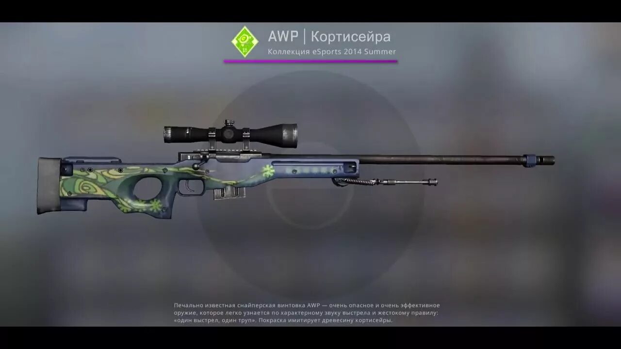 Кортисейра КС. АВП Кортисейра КС го. AWP Контисейра.