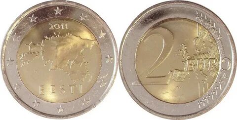 2 евро отличия