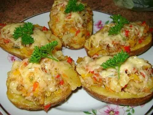 Twice Baked Potatoes Creamy & Fluffy Recipe Twice baked potatoes, Baked potato, 