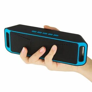 Портативная колонка bluetooth fm usb tf