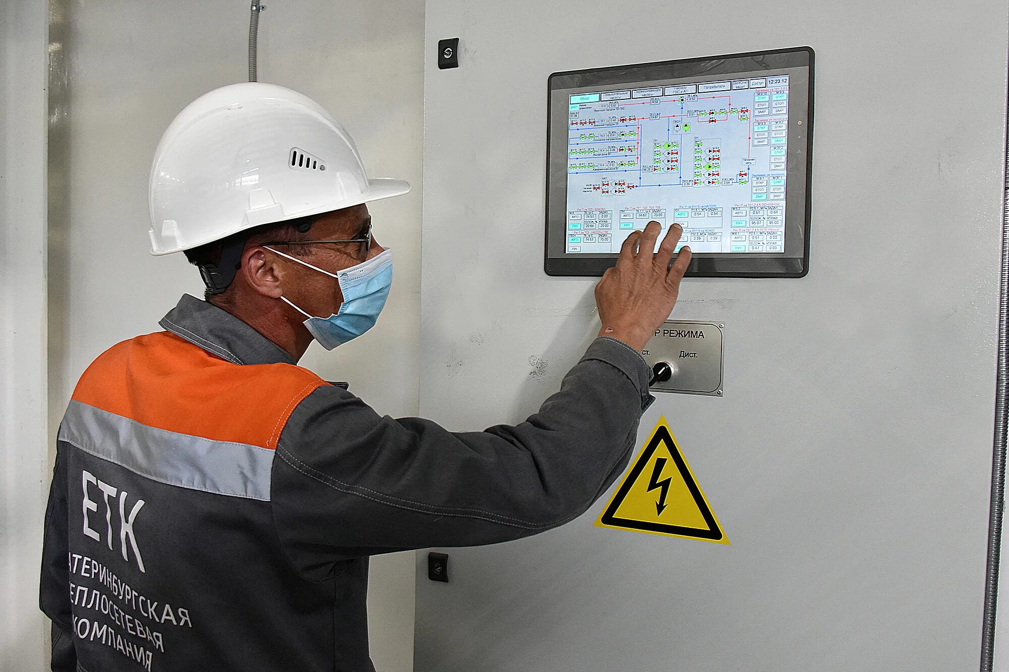 Приемка в эксплуатацию электрооборудования. 1-001-2017. Интенсивность орошения кабельных помещений. Комплексные испытания. Испытания оборудования вхолостую.