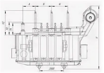 Трансформатор 40000. Силовой трансформатор 63000/110. Трансформатор ТРДН 63000/110. Трансформатор силовой ТРДН-25000/110 у1. Трансформатор ТРДН 40000/110 габаритный чертеж.