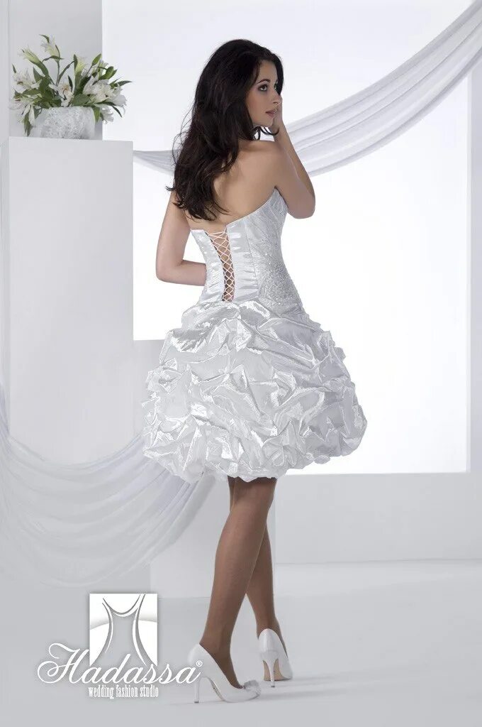 Свадебное платье Николь-2 / Silver 2012 / Hadassa / 32 Свадьбы (Брянск)