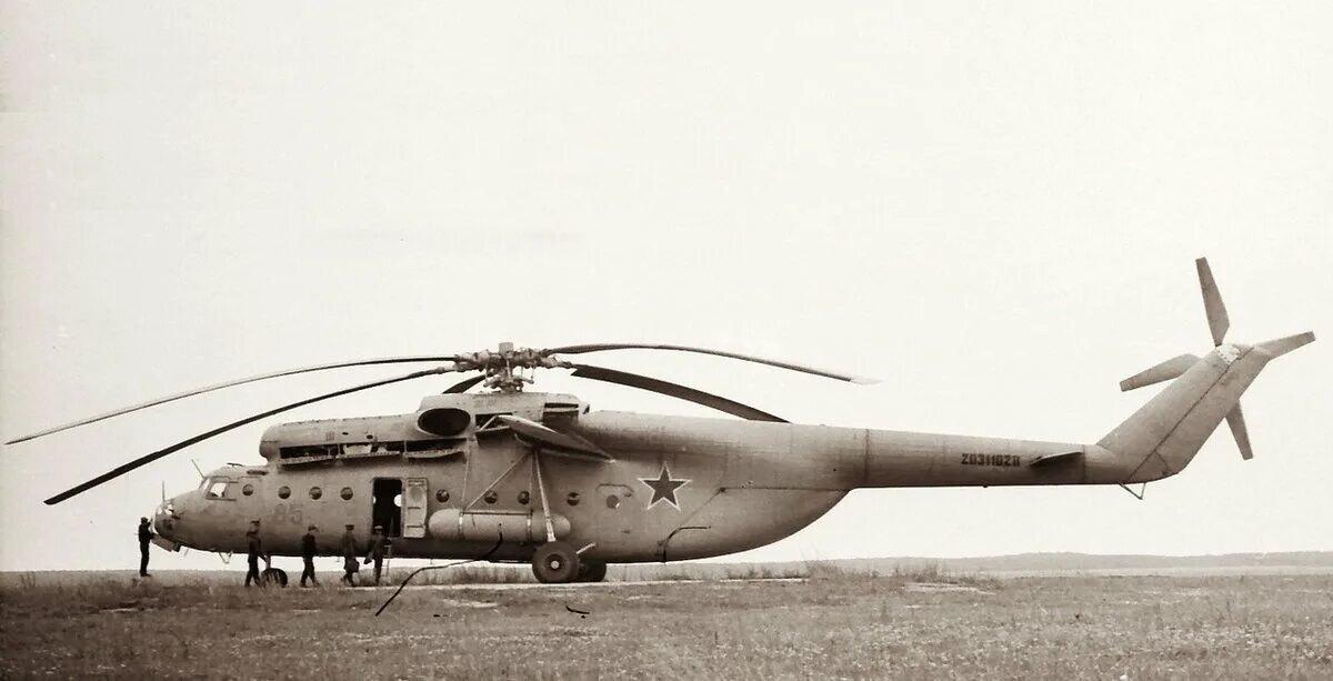 ми-6. Фотография из альбома вертолеты вдв и военно-транспортные самолеты - 4 из 