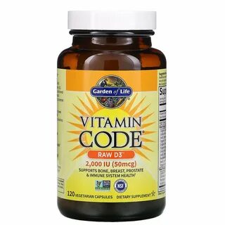 Garden of life vitamin code raw