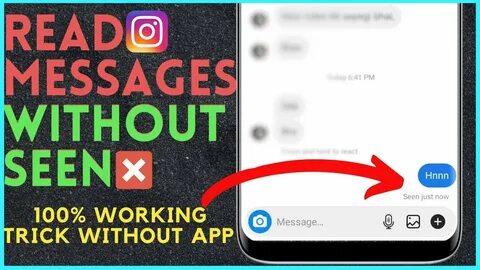 Seen messages
