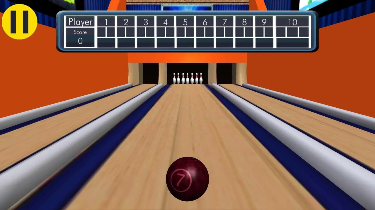 Боулинг 3d. Экран в боулинге. Игра "Bowling Set". Первые игры в боулинг.