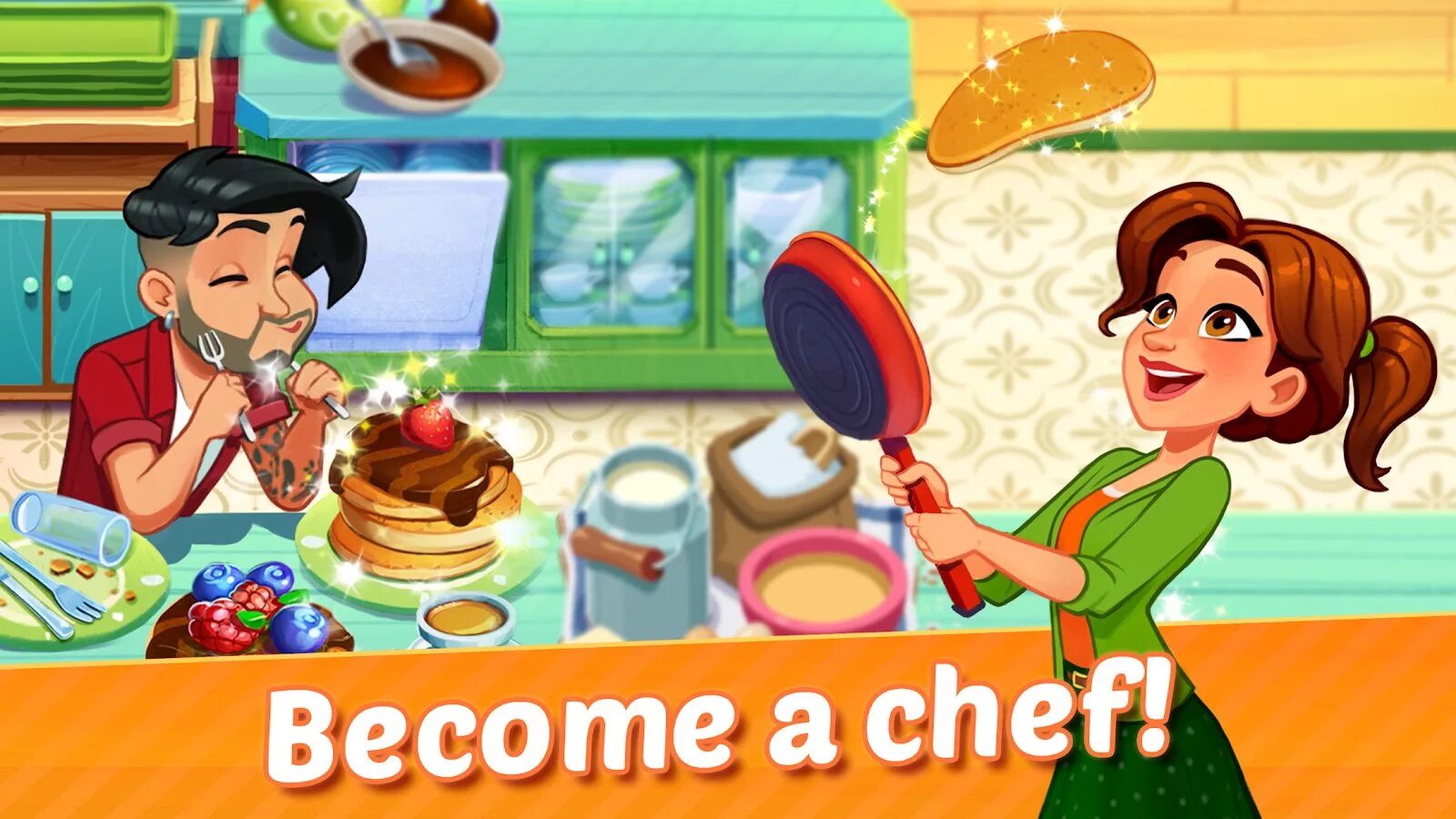 Вкусные игры играть. Delicious World игра. Delicious World Cooking game. Игра про девушку повара. Игры для девочек повар.