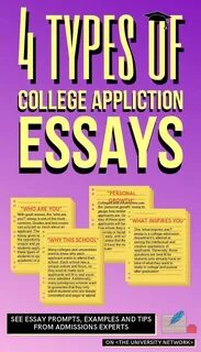 TUN in 2022 College application essay, College essay examples, College...