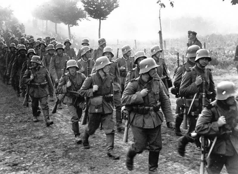 В каком году немцы вошли. Вторжение в Польшу 1939 Германия. Германские войска в Польше 1939. Нападение на Польшу 1 сентября 1939.