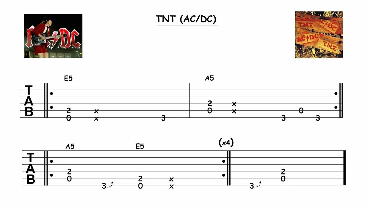T n t tab. Ac dc тнт. ac dc на одной струне. tnt ac dc tabs. аккорды ac dc.