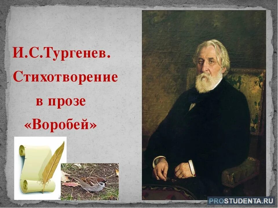 Тургенев капля