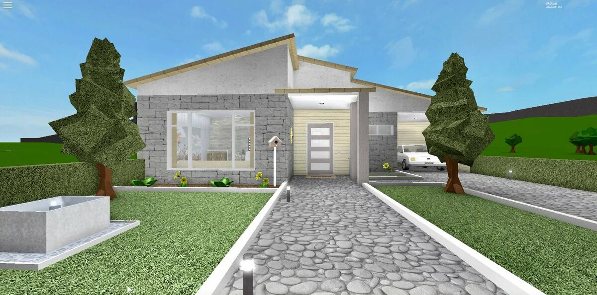 Modern Two-Story Family Home Roblox Bloxburg