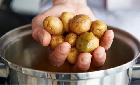 Как сделать маленькую картошку
