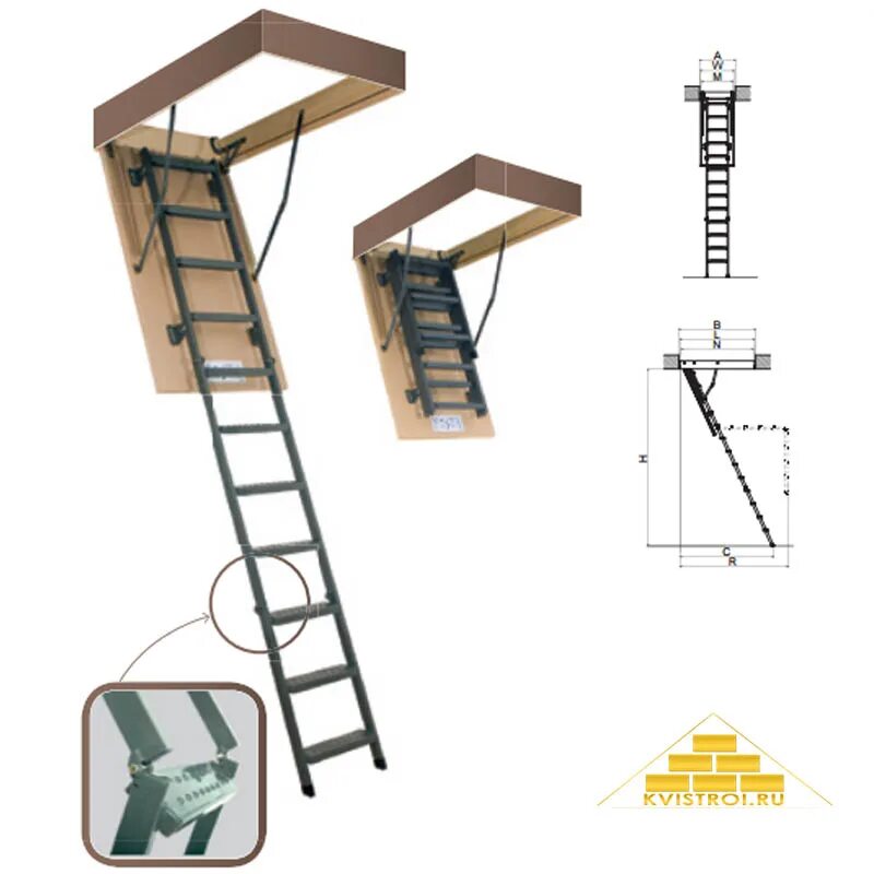 Чердачная лестница Fakro LMS. Чердачная металлическая лестница Fakro LMS 60х120х280. Металлические чердачные лестницы Fakro. Лестница чердачная Fakro / Факро 60*120/280. Лестница fakro купить