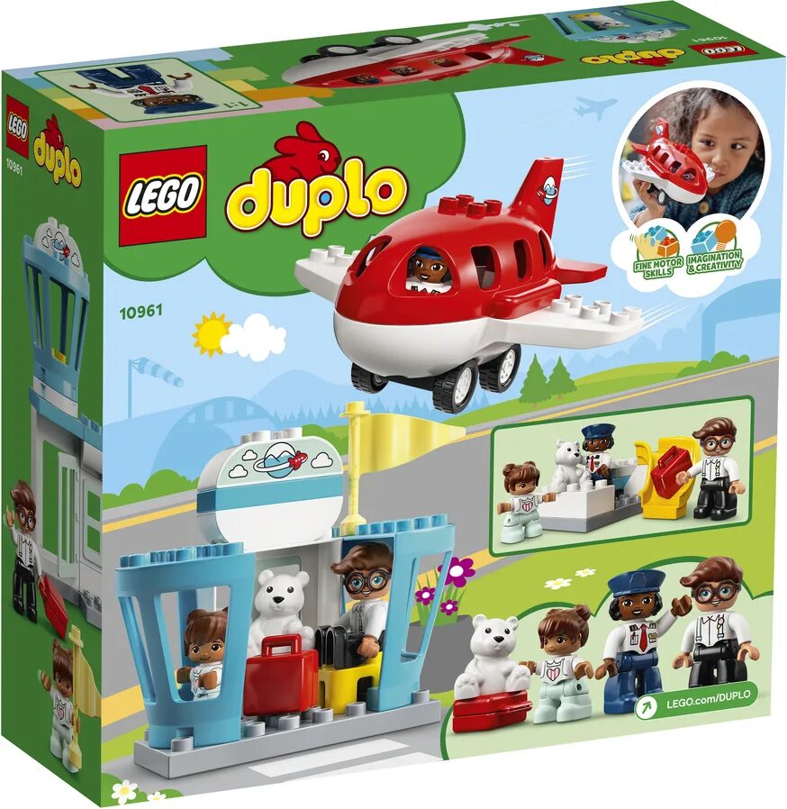 Duplo самолет. Конструктор lego duplo town 10961 самолет и аэропорт. лего дупло аэропорт 10961. лего дупло аэропорт с самолетом. lego duplo town 10956.