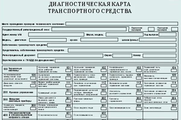 Диагностическая карта как должна выглядеть В Алматы пресекли деятельность нелегальной точки техосмотра