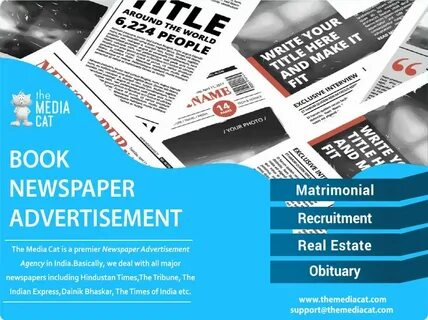 Newspaper advertisement