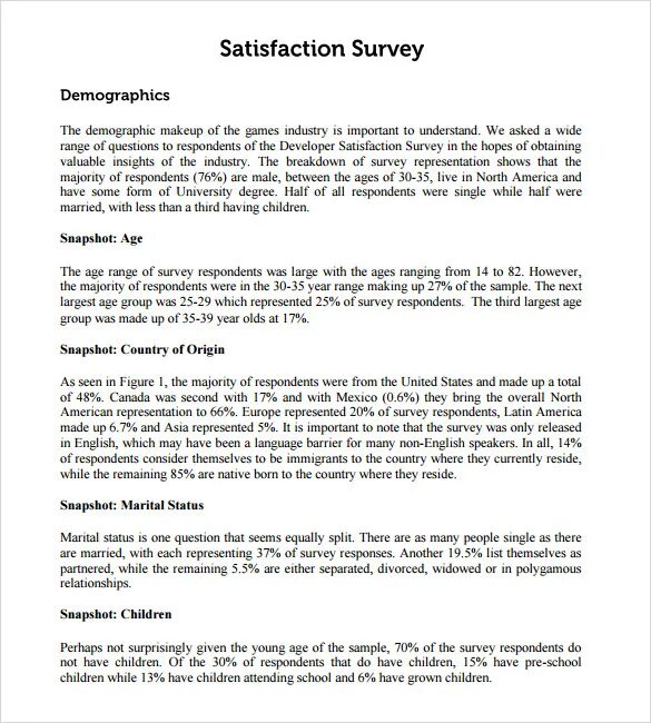 Survey Report образец. A Survey Report пример. Survey Report Sample. Survey Report example. Survey report