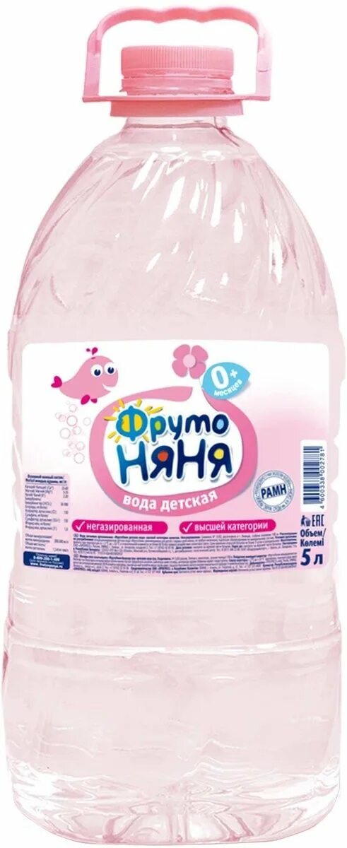 Детская вода фрутоняня 5 л. 33. Вода питьевая фрутоняня детская 5л. Вода детская фрутоняня 1. Вода фрутоняня 5л.
