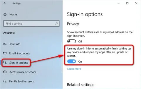 Option setting
