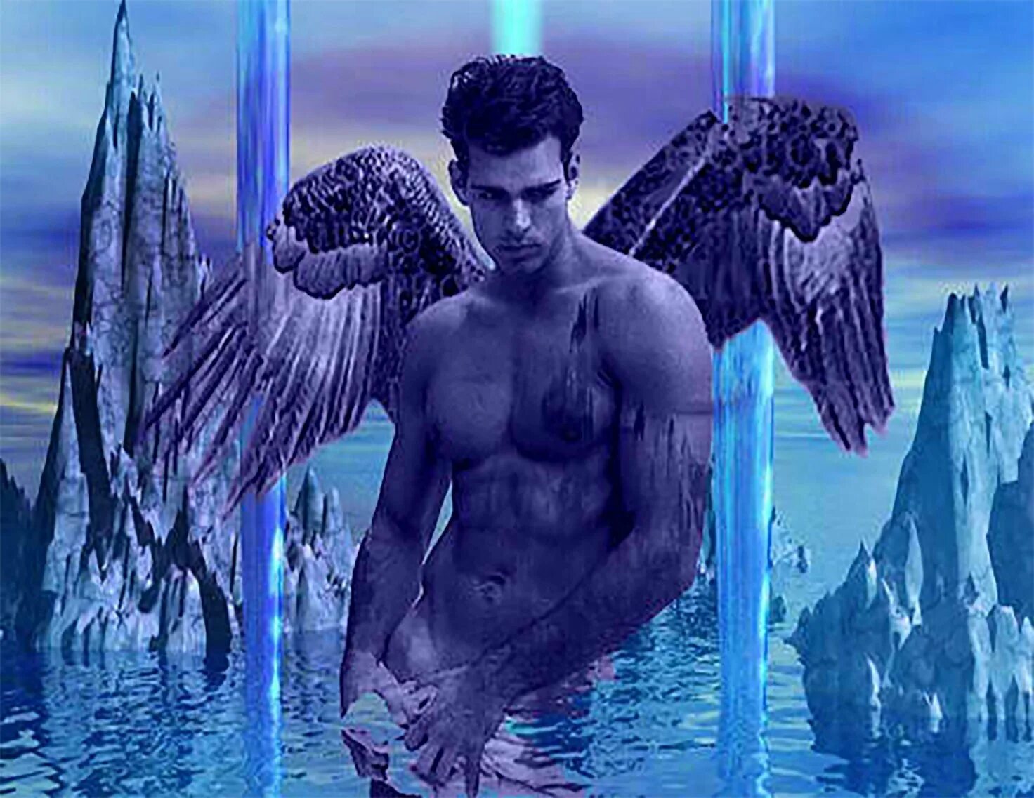 Angels men s. Ангел мужчина. Парень с крыльями. Ангел мужчина фэнтези. Красивый ангел парень.